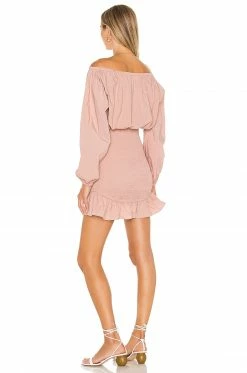Song Of Style Spencer Mini Dress In Blush -Song Of Style Outlet Store SOSR WD123 V3