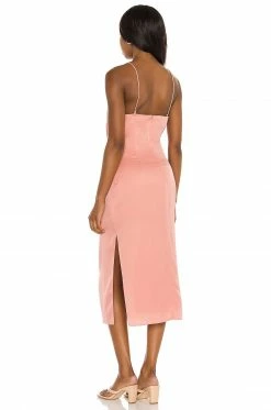 Song Of Style Sela Midi Dress In Copper -Song Of Style Outlet Store SOSR WD151 V3