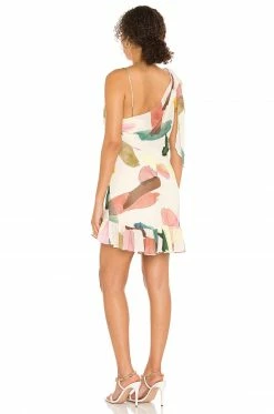 Song Of Style Cypress Mini Dress In Watercolor Multi -Song Of Style Outlet Store SOSR WD153 V5
