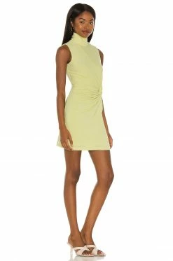 Song Of Style Woodrow Mini Dress In Key Lime Green -Song Of Style Outlet Store SOSR WD157 V2