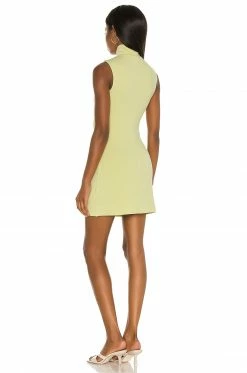 Song Of Style Woodrow Mini Dress In Key Lime Green -Song Of Style Outlet Store SOSR WD157 V3