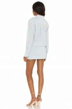Song Of Style Harmonee Mini Dress In Light Blue -Song Of Style Outlet Store SOSR WD163 V3