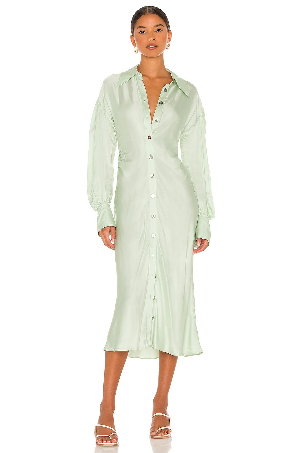 Song Of Style Idol Midi Dress In Mint Green 6 Song Of Style Idol Midi Dress In Mint Green - Image 4