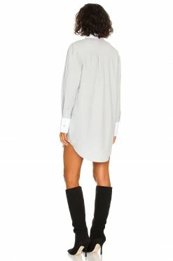 Song Of Style Talie Mini Dress In Blue & White -Song Of Style Outlet Store SOSR WD175 V3