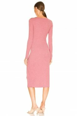 Song Of Style Laire Knit Dress In Raspberry -Song Of Style Outlet Store SOSR WD182 V3