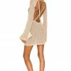 Song Of Style Caden Low Back Mini Dress In Oatmeal -Song Of Style Outlet Store SOSR WD185 V1