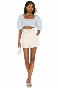 Song Of Style Vivian Short In Cream -Song Of Style Outlet Store SOSR WF24 V4