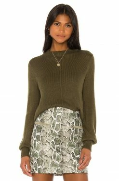 Song Of Style Ollie Sweater In Green