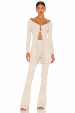 Song Of Style Elyse Cardigan In Tonal Mixed Rib -Song Of Style Outlet Store SOSR WK59 V4