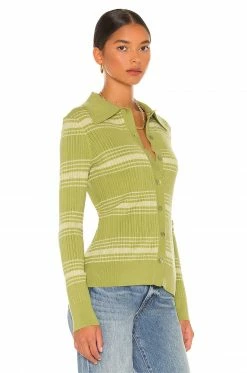 Song Of Style Sutton Cardigan In Matcha Green -Song Of Style Outlet Store SOSR WK60 V3