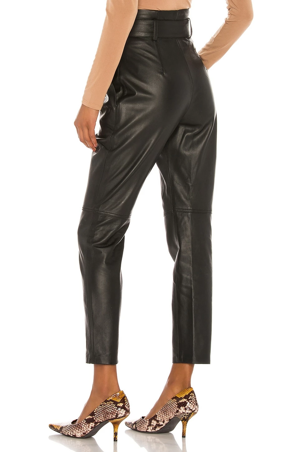 Song Of Style Suzie Leather Pants In Black 5 Song Of Style Suzie Leather Pants In Black - Image 3