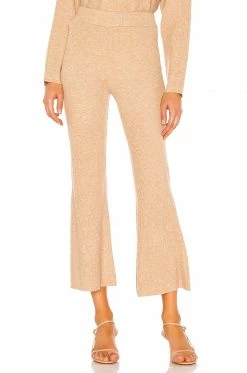 Song Of Style Rooney Knit Pants In Oatmeal