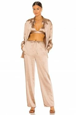 Song Of Style Kylie Pant In Champagne -Song Of Style Outlet Store SOSR WP52 V4