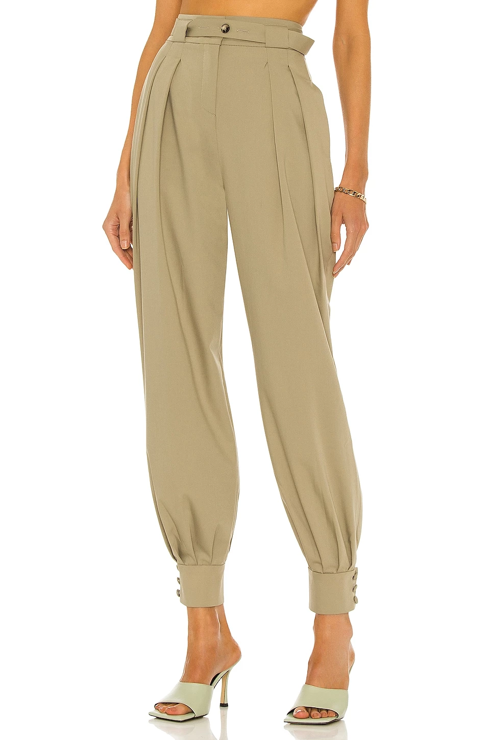 Song Of Style Mika Pant In Sage In Sage Green 3 Song Of Style Mika Pant In Sage In Sage Green