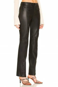 Song Of Style Kelsey Leather Pant In Black -Song Of Style Outlet Store SOSR WP72 V3