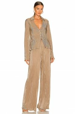 Song Of Style Lucinda Pant In Taupe -Song Of Style Outlet Store SOSR WP73 V4