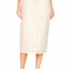 Song Of Style Marie Leather Midi Skirt In Cream 1 Song Of Style Marie Leather Midi Skirt In Cream -Song Of Style Outlet Store SOSR WQ47 V1