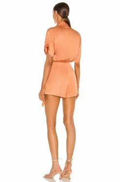 Song Of Style Hannah Romper In Peach -Song Of Style Outlet Store SOSR WR5 V3