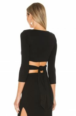 Song Of Style Eileen Top In Black -Song Of Style Outlet Store SOSR WS102 V3