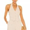 Song Of Style Dallon Vest Top In Beige 1 Song Of Style Dallon Vest Top In Beige -Song Of Style Outlet Store SOSR WS131 V1