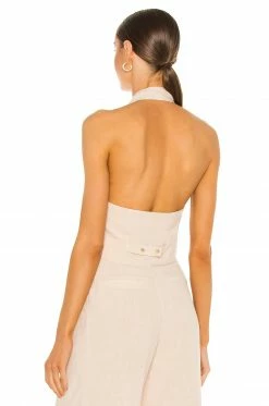 Song Of Style Dallon Vest Top In Beige -Song Of Style Outlet Store SOSR WS131 V3