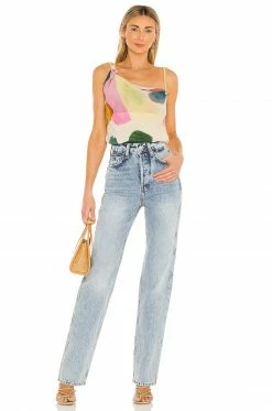 Song Of Style Lana Top In Watercolor Multi -Song Of Style Outlet Store SOSR WS133 V5