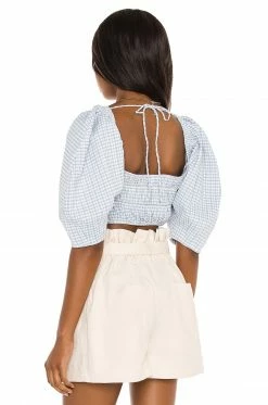 Song Of Style Cassia Top In Blue & White -Song Of Style Outlet Store SOSR WS135 V3