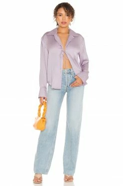 Song Of Style Emberly Blouse In Lavender -Song Of Style Outlet Store SOSR WS136 V4