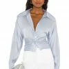 Song Of Style Mila Blouse In Icy Blue -Song Of Style Outlet Store SOSR WS145 V1