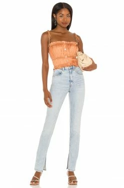 Song Of Style Layla Cami In Peach -Song Of Style Outlet Store SOSR WS149 V4