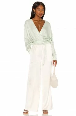 Song Of Style Bonnie Top In Mint Green -Song Of Style Outlet Store SOSR WS152 V4