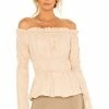 Song Of Style Kenna Top In Beige -Song Of Style Outlet Store SOSR WS155 V1