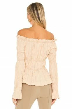 Song Of Style Kenna Top In Beige -Song Of Style Outlet Store SOSR WS155 V3