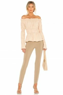 Song Of Style Kenna Top In Beige -Song Of Style Outlet Store SOSR WS155 V4