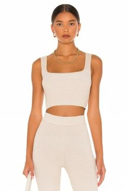 Song Of Style Elyse Top In Tonal Mixed Rib