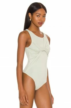 Song Of Style Luna Bodysuit In Sage Green -Song Of Style Outlet Store SOSR WS161 V3