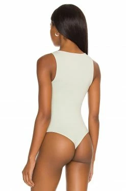 Song Of Style Luna Bodysuit In Sage Green -Song Of Style Outlet Store SOSR WS161 V4