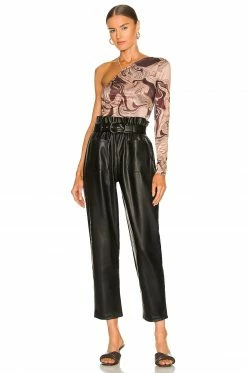 Song Of Style Etney Bodysuit In Brown Marble -Song Of Style Outlet Store SOSR WS172 V6