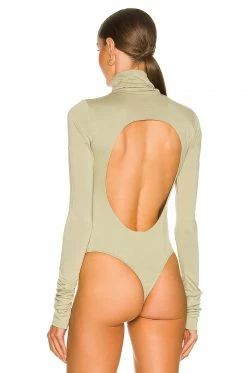 Song Of Style Piper Bodysuit In Sage Green -Song Of Style Outlet Store SOSR WS174 V4
