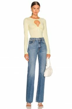 Song Of Style Townes Top In Mellow Yellow -Song Of Style Outlet Store SOSR WS183 V4