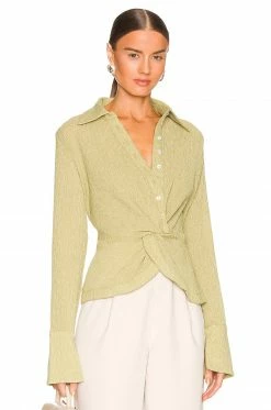 Song Of Style Claude Top In Sage