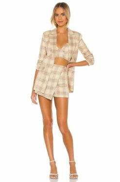 Song Of Style Barbara Top In Yellow Plaid -Song Of Style Outlet Store SOSR WS87 V4