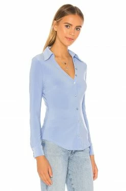 Song Of Style Earnest Top In Cornflower Blue 9 Song Of Style Earnest Top In Cornflower Blue -Song Of Style Outlet Store SOSR WS93 V3