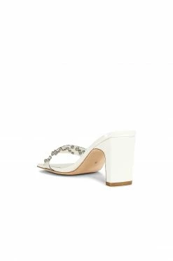 Song Of Style Sparkle Heel In White -Song Of Style Outlet Store SOSR WZ48 V3