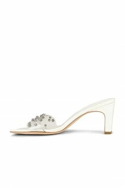 Song Of Style Sparkle Heel In White -Song Of Style Outlet Store SOSR WZ48 V5