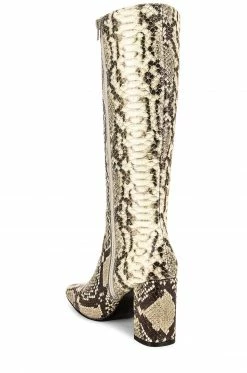 Song Of Style Parker Boot In Natural Snake -Song Of Style Outlet Store SOSR WZ54 V3