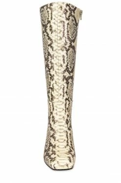 Song Of Style Parker Boot In Natural Snake -Song Of Style Outlet Store SOSR WZ54 V4