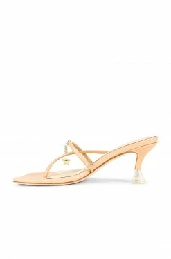 Song Of Style Petal Heel In Nude -Song Of Style Outlet Store SOSR WZ66 V5